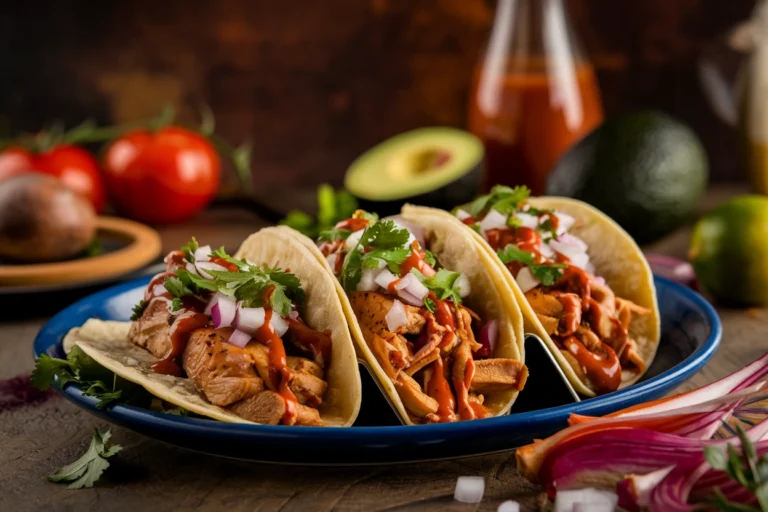 Tacos de Pollo al Pastor