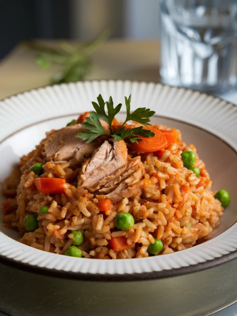 a photo of a plate of savory rice with c VB8WGUu8R4iGR4 lxa5WMA BNCp0zpZQn LtUAUo rdBw