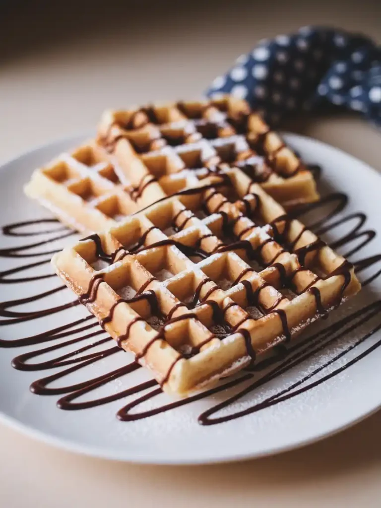 a photo of three waffles on a white plat n1ekxyhbSt XkDiz2U906A zBy1jhGjS2GR2hq3oj21Eg 21 11zon