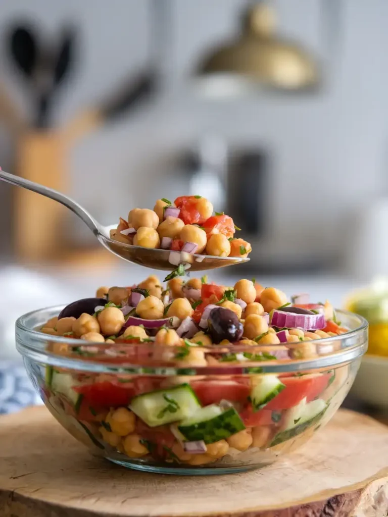 Ensalada de Garbanzos Mediterránea